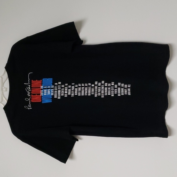 Paul McCartney concert tshirt One on One World Tour - Picture 9 of 13